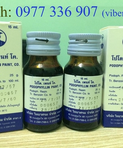 Thuốc podophyllin 25 đặc trị bệnh sùi mào gà