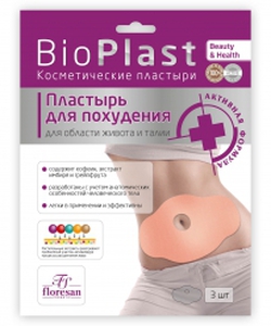 Miếng dán tan mỡ giảm béo dành cho người khó giảm cân Bio PLAST Floresan Nga