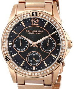 Cần bán đồng hồ stuhrling marina 914 rose gold mới 100% nguyên hộp