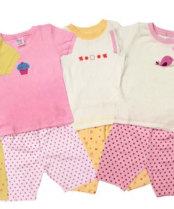 Những mẫu quần áo hè mới nhất của các hãng Lullaby, next, ck, carter s, Thái lan... dành cho bé