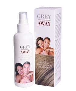 Chai xịt trị tóc bạc Grey Away khôi phục màu tóc đen tự nhiên, hiệu quả 100%