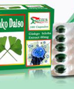 GINKO DAISO giúp trí não thông minh sáng suốt