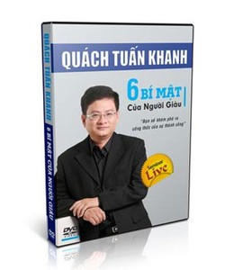 Dvd 6 bí mật của người giàu quách tuấn khanh