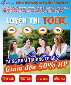 Học luyện Thi TOEIC uy tín nhất ở Đà Nẵng