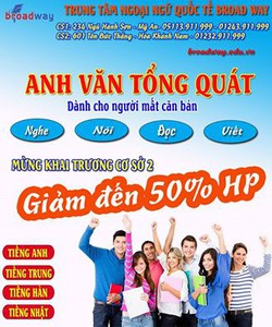 Học tiếng anh căn bản ở đà nẵng