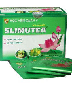 SLIMUTEA Trà giảm cân hiệu quả, an toàn do Học viện quân y sản xuất