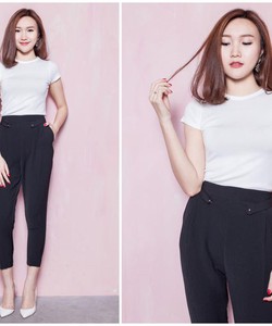 Guốc dép sz 35 50 100 150k, crop top sequin zara, áo hoa phối thun HM, chân váy ren F21, phấn mắt Tony Moly...