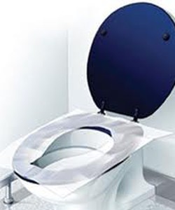 Giấy lót bồn cầu, giấy lót bệ toilet