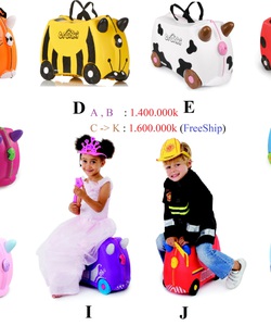 Vali Trunki du lịch dành cho trẻ em Anh chính hãng giá tốt KHUYẾN MẠI MỚI