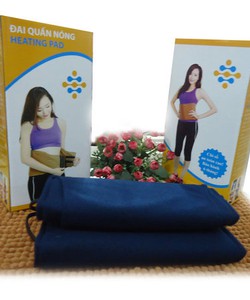 Đai quấn nóng Nano heating Pad hỗ trợ giảm mỡ bụng , hông, eo