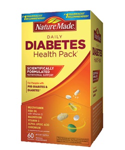 Thuốc nature made diabetes health pack điều trị tiểu đường