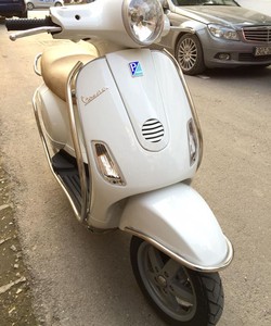 Bán vespa LX125 nhập 2014 italia 29 448 53 đời 2 giây ga nữ chính chủ bán 38 triệu mầu trắng nguyên bản như mới