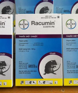 Thuốc diệt chuột Racumin dạng viên sáp mới