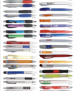Bút bi khuyến mại, bút ký, in logo lên thân bút