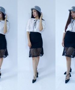 BST Váy hè phong cách streetwear của The Bear 2D Thái Phiên Hà Nội