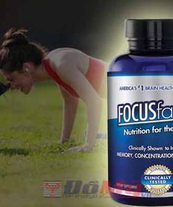 Tăng cường trí nhớ, giảm stress Focus Factor 150 viên của Mỹ