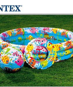 Bể bơi intex 3 tầng 3 chi tiết