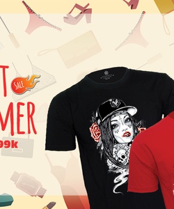 HOT SUMMER SALE áo thun siêu đẹp siêu rẻ giá chỉ 99k