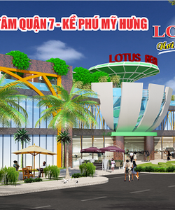 Đất nền Lotus Residence quận 7 giá chỉ 22 tr/m2 ven sông rất đẹp, sắp giao nền