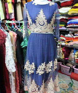 Váy, đầm thiết kế sang trọng với chất liệu ren thêu, ren dập nổi Hàn, Nhật size: S, M, L