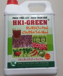 Phân tưới gốc trùn quế HK1 GREEN