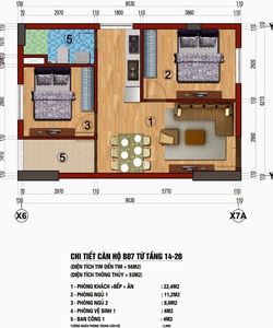 Chung cư 283 Khương Trung, Tòa B ngày 24/06/2016 giá chỉ từ 22,5tr/m2