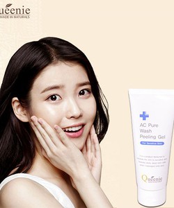 Gel tẩy tế bào chết cho da nhạy cảm, da mụn Queenie 100ml