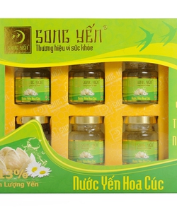 Nước yến Hoa Cúc Yến Sào Song Yến hộp 6 lọ x 70ml