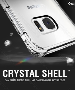 Ốp lưng spigen galaxy s7 edge crystal shell