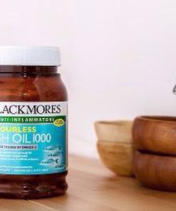 Dầu cá không mùi Blackmores Odourless Fish Oil 1000mg