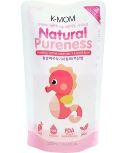 Túi nước rửa bình sữa hữu cơ Organic K Mom Hàn Quốc 500ml KM13125