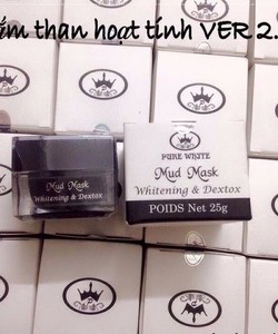 Tắm trắng Than Hoạt Tính Pure White