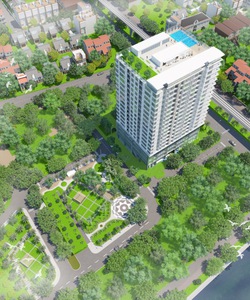 Hoàng cầu skyline, dự án nội đô cao cấp view hồ Hoàng Cầu, sở hữu 5300m2 cồng viên giá từ 45tr/m2