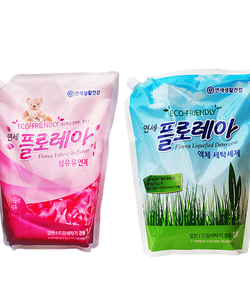 Bộ nước giặt xả Florea dạng túi chiết xuất tự nhiên Nhập khẩu Hàn Quốc sản phẩm vì sức khỏe của bạn.