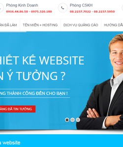 Thiết kế Website đẹp chất lượng với giá 900k