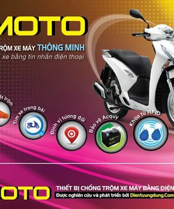 S MOTO/Chống trộm xe máy bằng điện thoại/900.000đ/1 Bộ