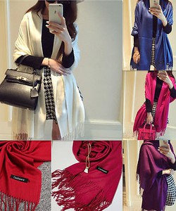 Khăn Cashmere hot hit 100k, Khăn choàng 2 mặt loại 1 giá 180k