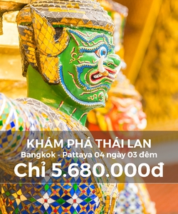 Du lịch Thái Lan giá rẻ