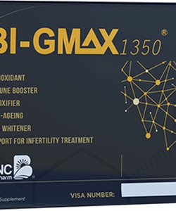 Bi Gmax 1350 bảo vệ gan làm đẹp da, chống lão hõa