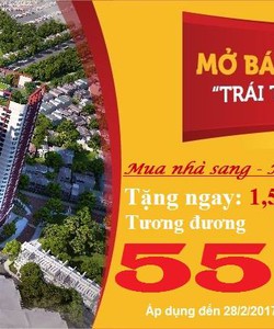 Bán căn 3PN Imperial Plaza 360 Giải Phóng Tặng quà tân gia 1,5 cây vàng 55tr đồng .