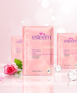 Esteem collagen mang đến làn da trắng mịn không tỳ vết