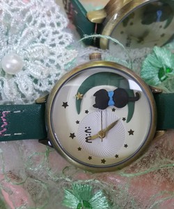 Đồng hồ nữ handmade 3d Mini world watch Torso MN2045 Green