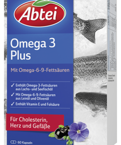 OMEGA 369 Abtei hỗ trợ tim mạch, trí não đặc biệt tốt cho người cao tuổi