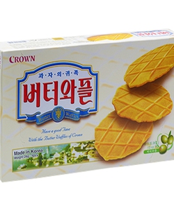 Bánh crown giòn, bánh crown lục lăng hàn quốc giá rẻ bất ngờ