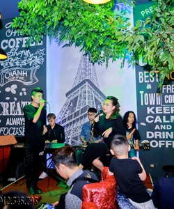 Vẽ Typography trang trí quán cafe đẹp nhất ở Hà Nội, cam kết giá rẻ nhất