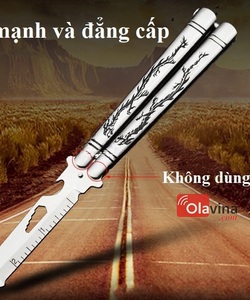 Dao bướm Balisong luyện tập đa năng