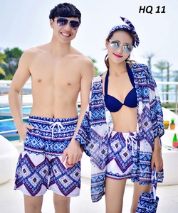 Đồ đôi đi biển kiểu dáng Hàn Quốc cực đẹp cho các cặp đôi mùa hè