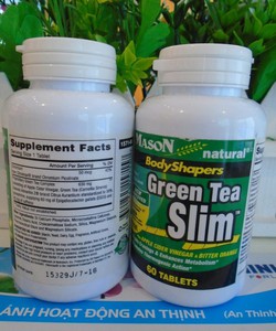Viên Uống Giảm Cân Mason Natural Green Tea Slim