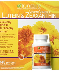 Viên Uống Cải Thiện Thị Lực TruNature Lutein và Zeaxanthin 140 viên