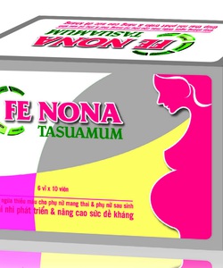 Viên uống Fe Nona Tasuamum 60 viên / hộp